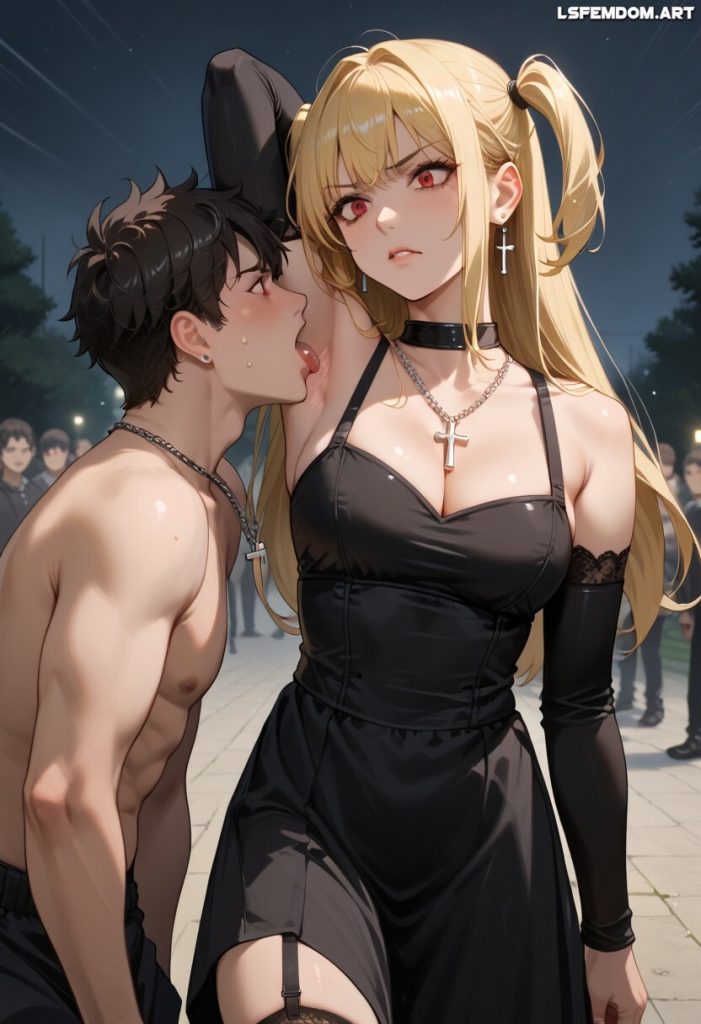 Amane Misa Armpit Liking Femdom