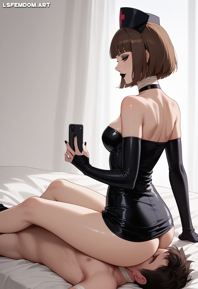 Asa The Healer Facesitting On Human Couch Slave