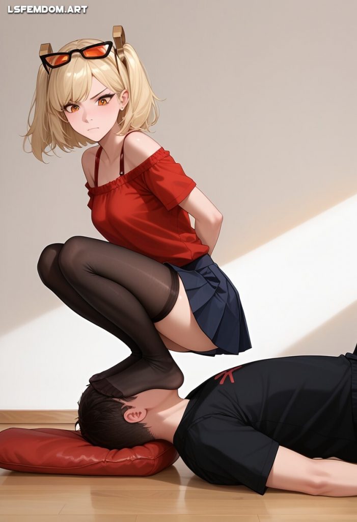 Face Trampling Femdom