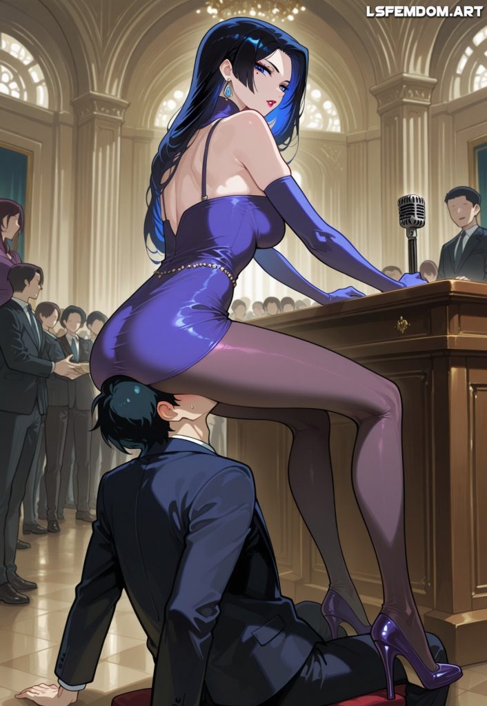 Chimera Facesitting On Human Chair