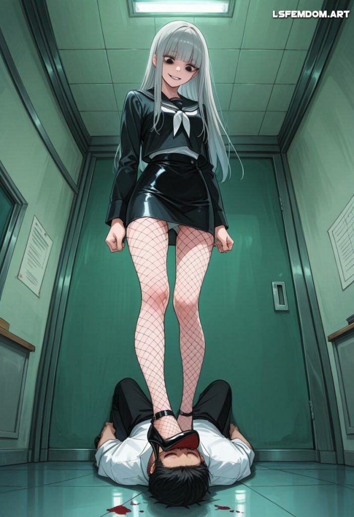 Eruka Frog (Soul Eater) Trampling Femdom