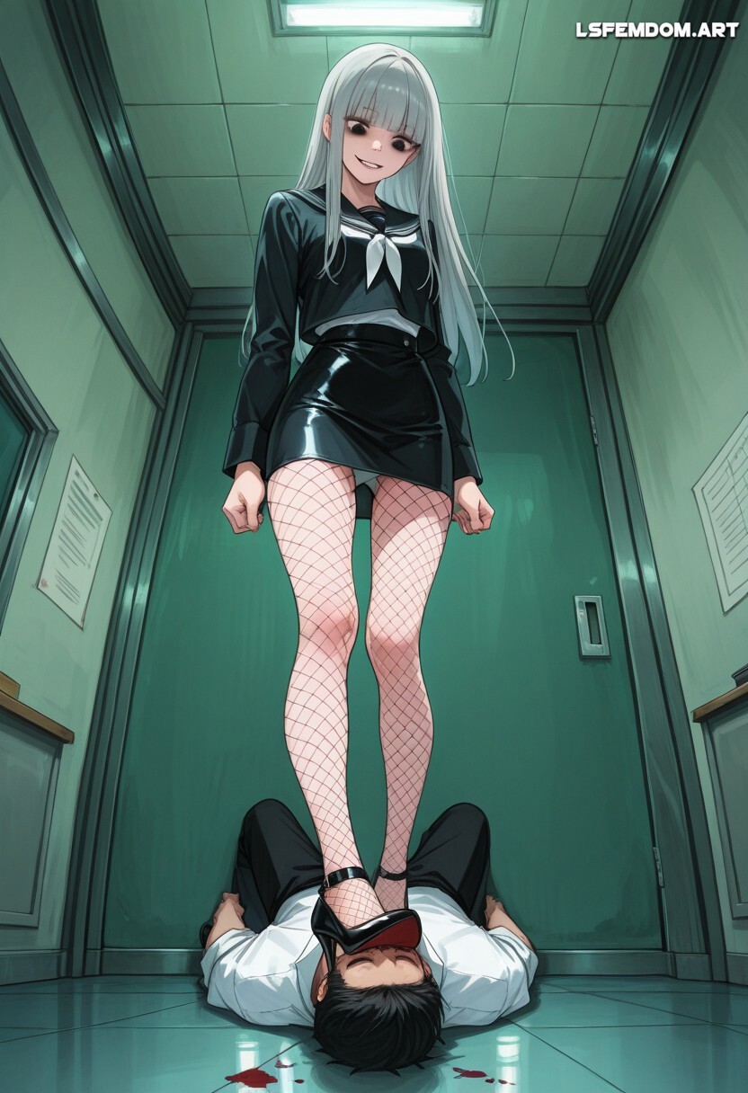 Eruka Frog (Soul Eater) Trampling Femdom