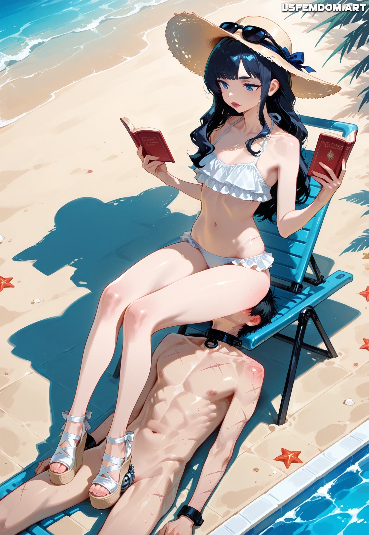 Gaia (Final Fantasy) Facesitting Femdom