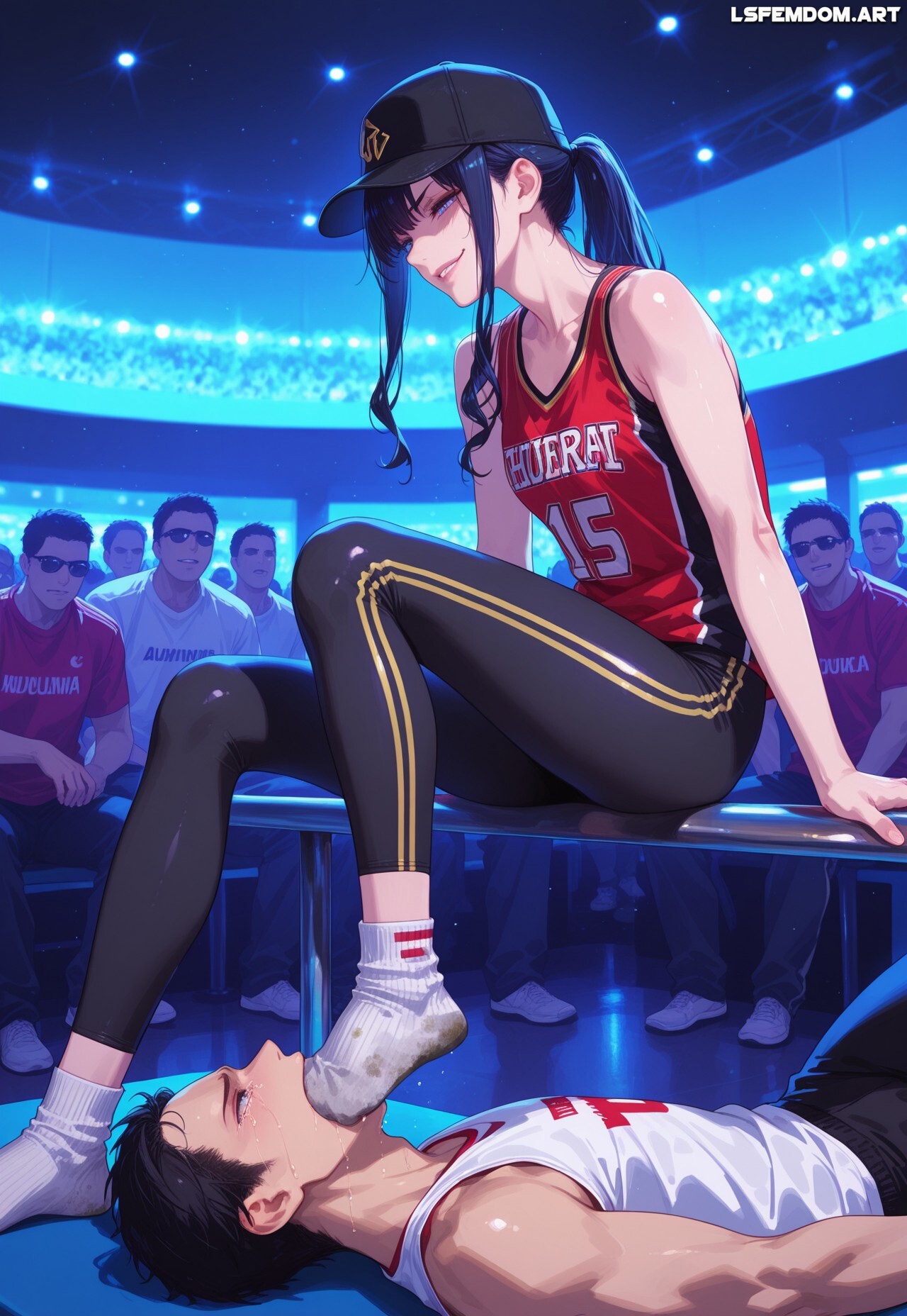 Gaia (Final Fantasy) Foot Gagging In Socks Femdom