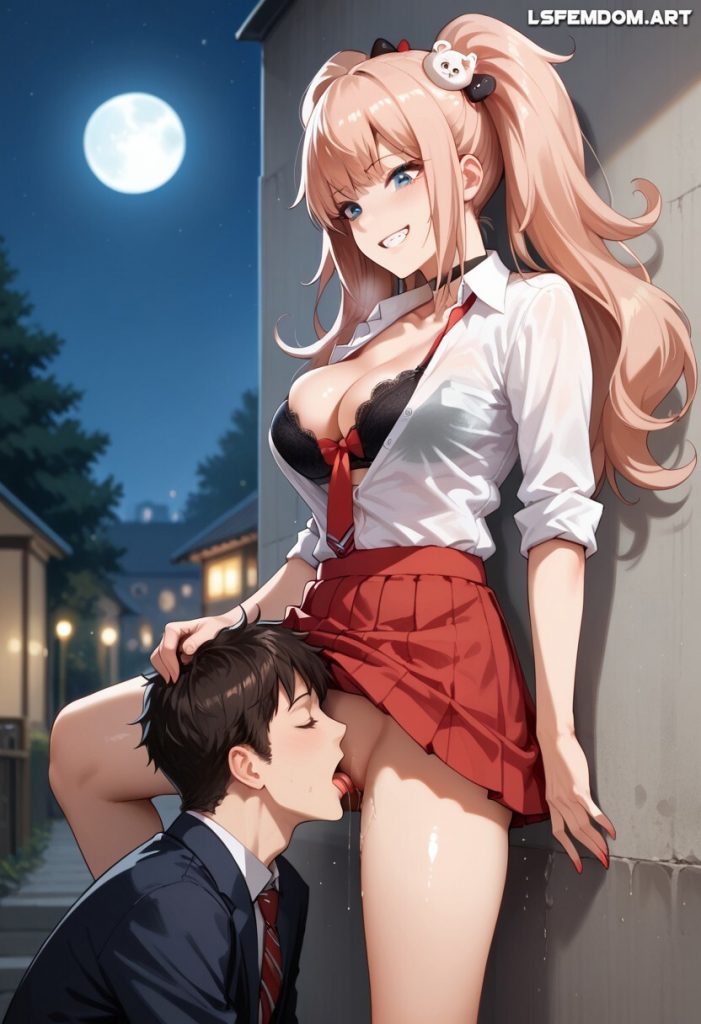 Junko Enoshima Femdom Pussy Licking