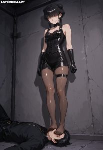 Mai (Avatar) Face And Throat Trampling Femdom