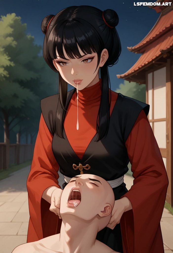 Mai (Avatar) Spitting Femdom