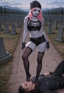 Midnight Dusk Foot Gagging Femdom