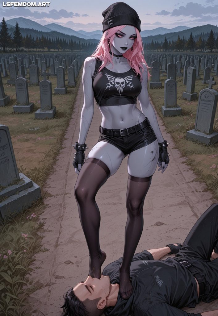 Midnight Dusk Foot Gagging Femdom