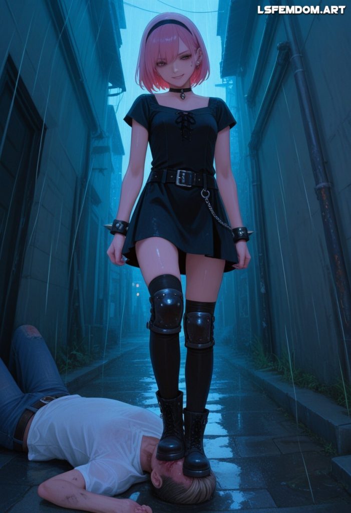 Mina Park Trampling Femdom