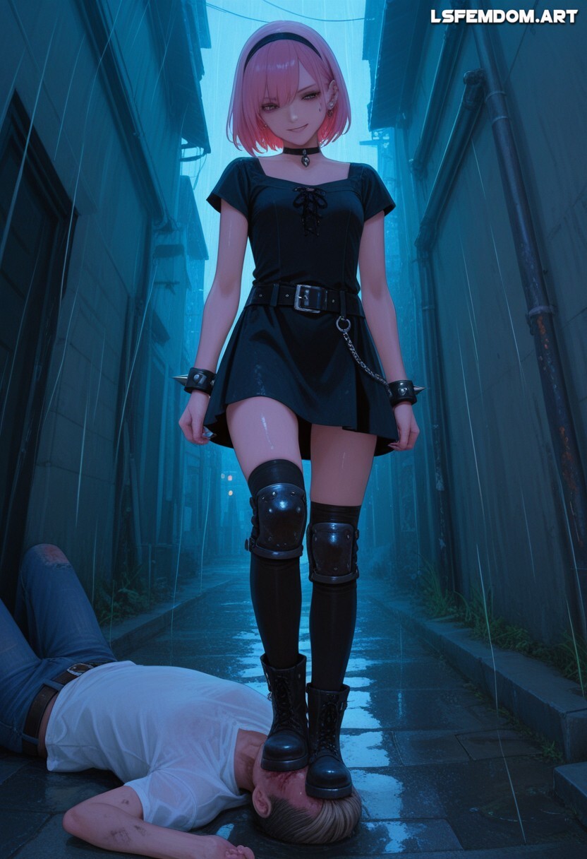 Mina Park Trampling Femdom