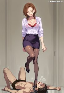 Noriko Kashiwagi Trampling Femdom