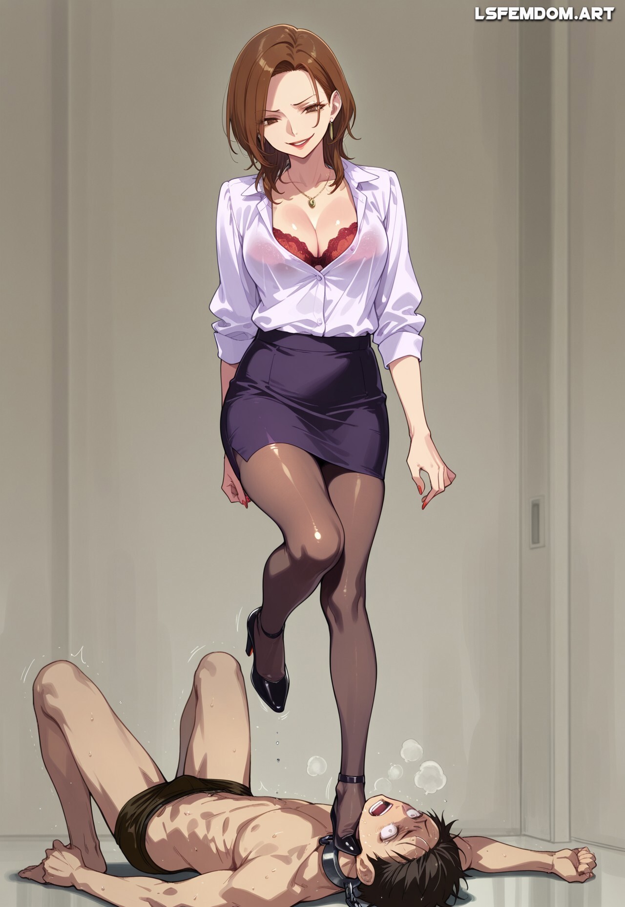 Noriko Kashiwagi Trampling Femdom