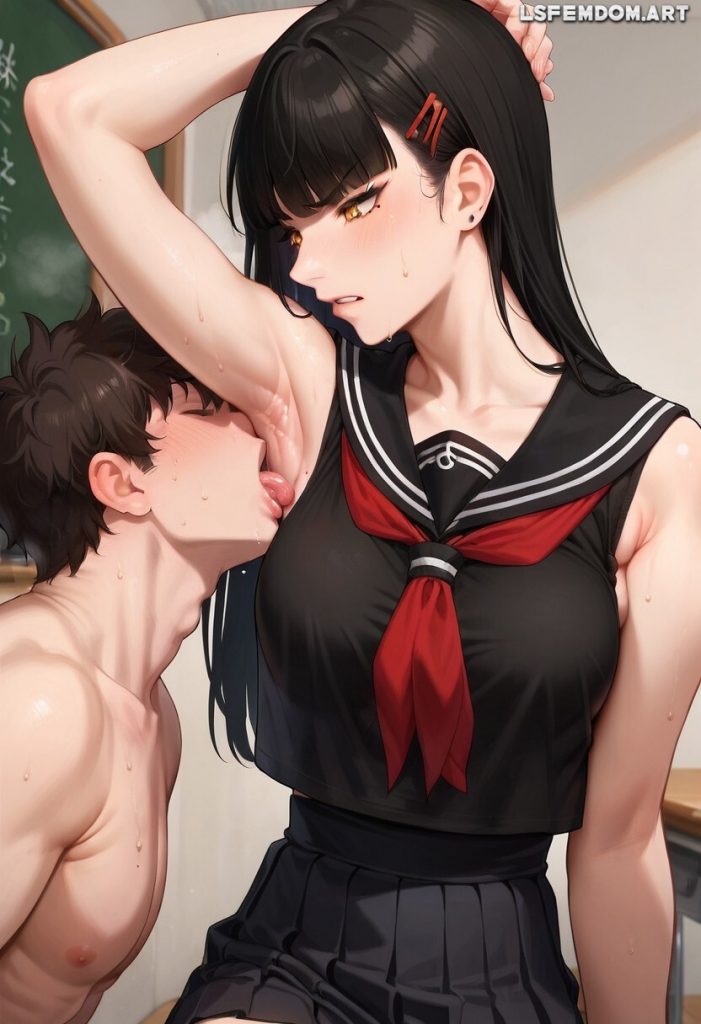 President Hong (Webtoon Character) – Armpit Licking Femdom