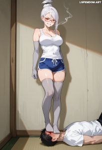 Seiko Ayase Face Trampling Femdom