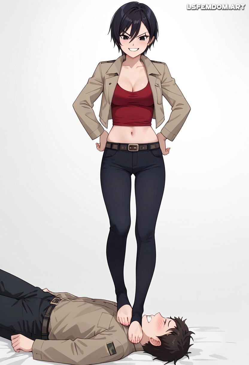 Ur Milkovich (Fairy Tail) Throat Trampling Femdom