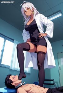 Uzal Delilah Foot Gagging Femdom