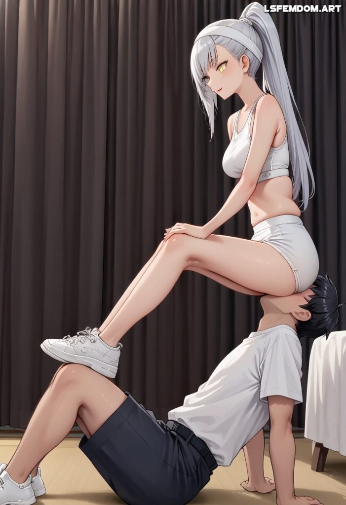 Villetta Nu Facesitting Extreme Poses Femdom