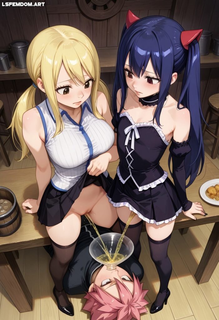 Wendy Marvell Uses Human Urinal Slave For Peeing