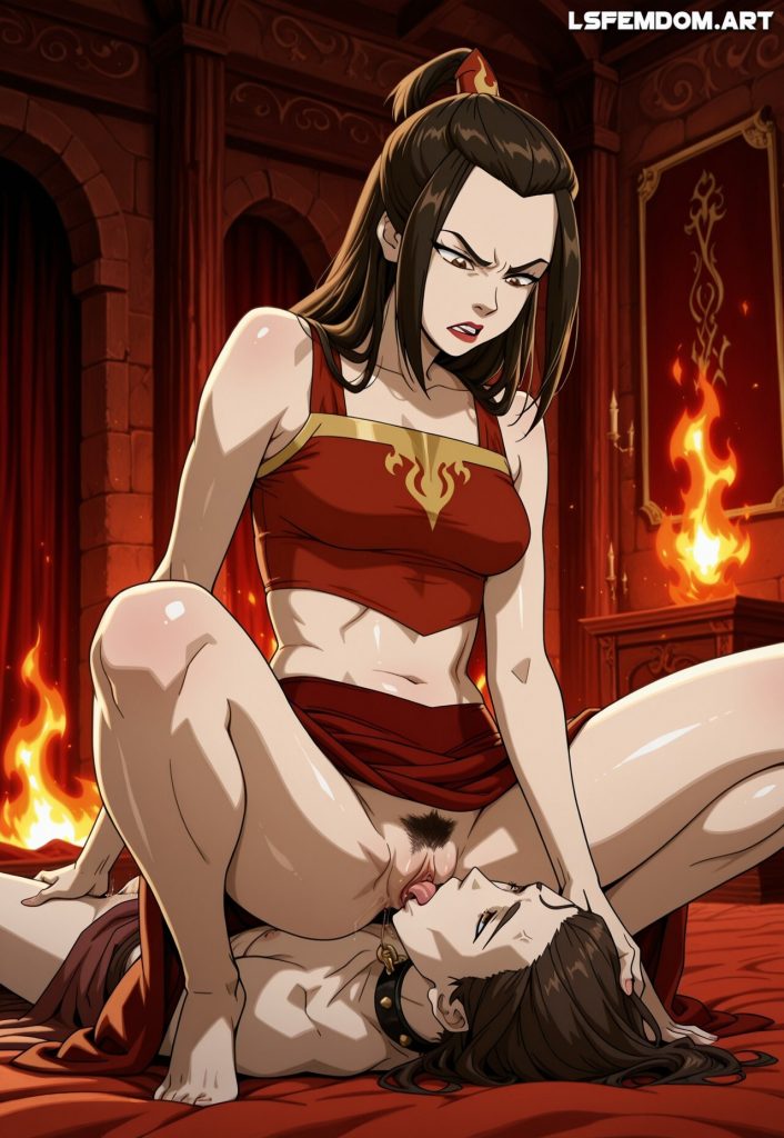 Princess Azula Facesitting Cunnilingus Femdom