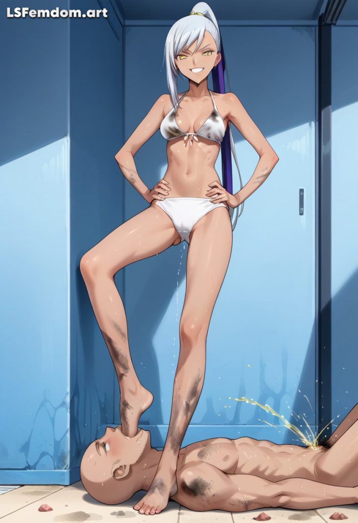 Villetta Nu Foot Gagging Domination