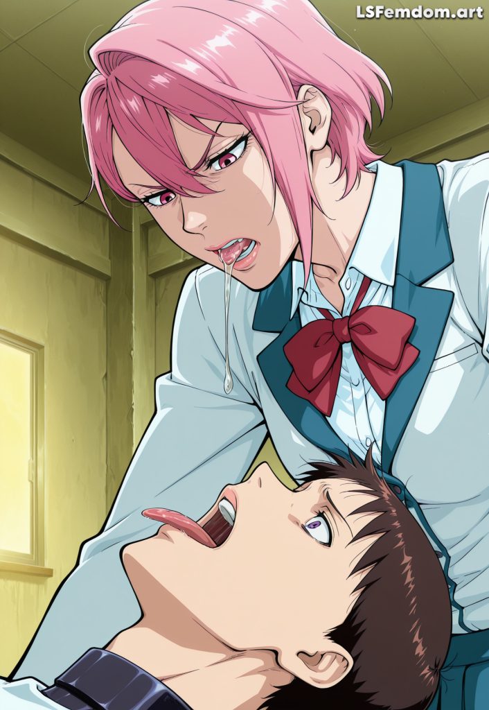 Aira Shiratory Spitting In Mouth Femdom