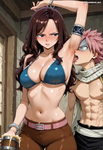 Licking Cana Alberona's Sweaty Armpit Femdom