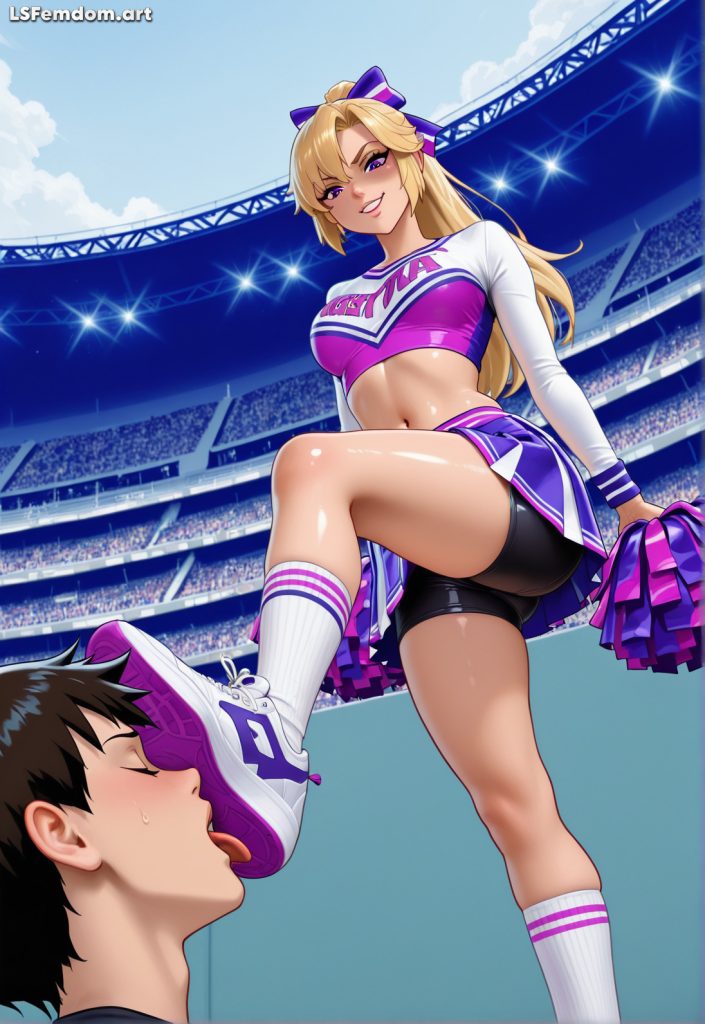 Licking Haylee Skye’s Soles Femdom