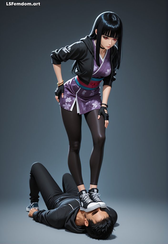 Charlotte (Fortnite) Trampling In Sneakers Femdom