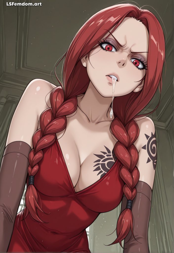 Flare Corona Spitting On You POV Femdom