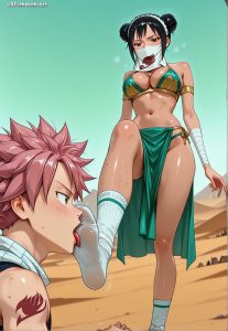 Libra's Dirty Sole Licking Femdom