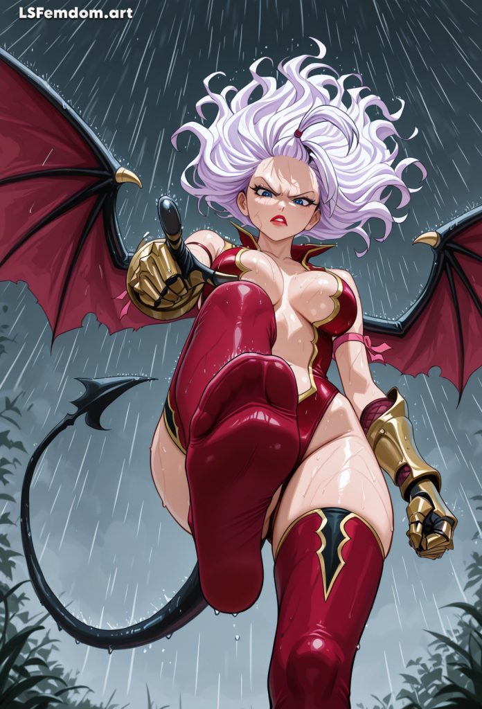 Mira Satan Soul POV Stepped On Femdom Art