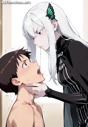 Echidna Spitting In Mouth And Eyes Femdom